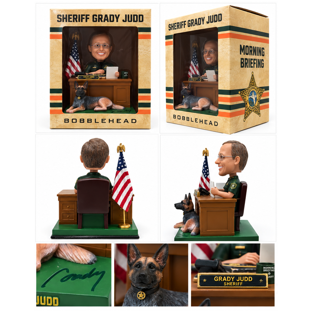 Sheriff Grady Judd - Morning Coffee Bobble Head